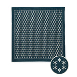 Olympus stamped Hitomezashi Sashiko stitch kit "Hana Fukin Kaku-Kikkou-Tsunagi", Model