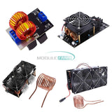 120W/1000W/1800W/2500W ZVS Induction Heating Board Module Heater Fan DIY Kit Model