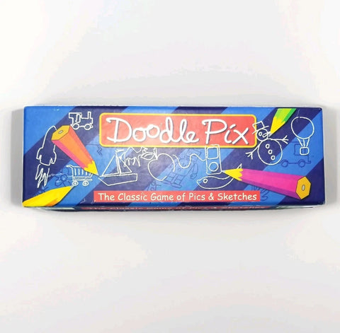 DOODLE PIX Game Party Family Picture Drawing Team Racing Board Game Model