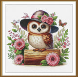 Creative ??ross Stitch Embroidery Kit "Little mademoiselle" Nova Sloboda Model