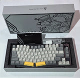 AJAZZ AKS075 Wireless Gaming Keyboard  Hot-Swappable Gasket Avocado Switch Model