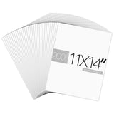 11x14 White Frame Backing Boards Photo Art Print Backer Sheets Photo Art Prints Model