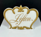 Vintage Lefton Crown Porcelain Bisque Store Display - Signed & Dated #07805 Model