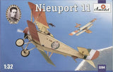 Amodel 3204 - 1/32 Nieuport 11 Alvaro Leonardi (Italy), scale plastic model kit Model