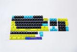 PBT Cyberpunk Theme Keyboard Keycaps Cherry Profile Set For Cherry MX Keypad Model