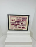 General Dynamics Developed  Replica Radars Photo Board Model