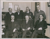1921 Railway Labor Board Members Seek To Avert Walkout Government Photo 7x9 Model