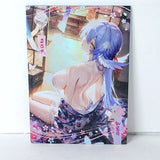 Robin Kimono Butterflies Back Waifu Card Anime Girl Wall Art Oversized Board A5 Model