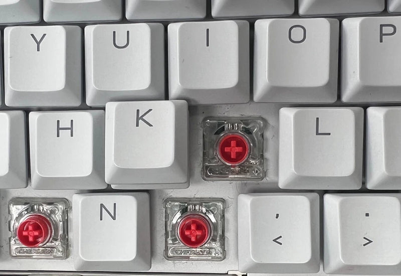 Alienware AW510K WHITE BACKLIT GAMING KEYBOARD KEYCAPS KEYS (AW510K) Model