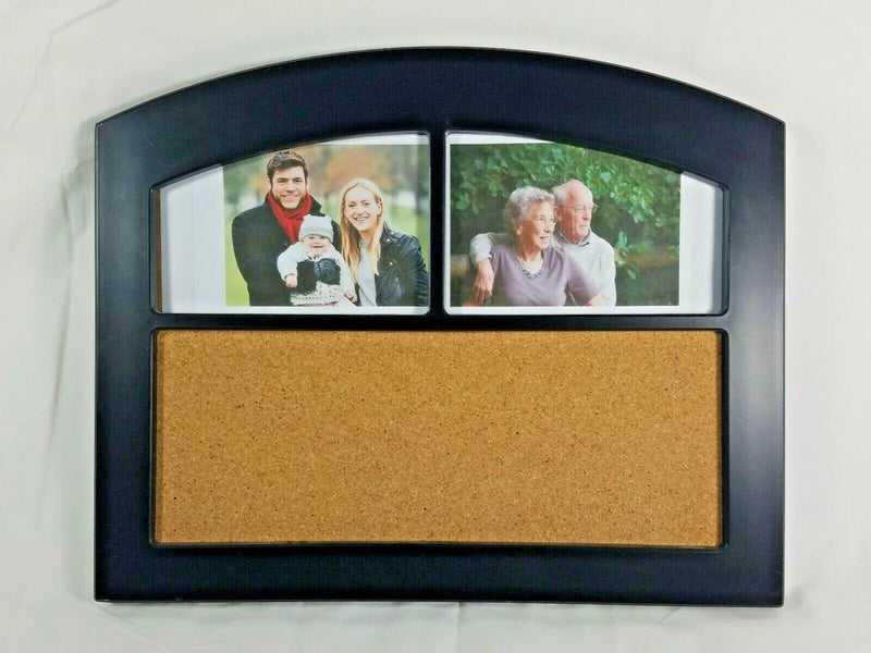 Cork Board Picture Collage Black Frame Home or Office Memo Notes Message Model