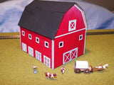 N Scale Barn Kit Model