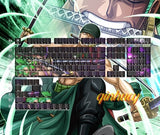Zoro Keycaps one Backlit Keycaps Set piece For Cherry MX keyboard Model