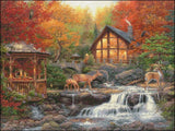 Needlework Crafts Full Embroidery DIY Counted Cross Stitch Kits - Hope Runs Deep Model