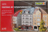 Faller 130705 HO Town House Building Kit with Repair Shop Model