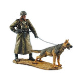 1/35 Military Officer Soldier & Dog RESIN FIGURE MODEL KIT Unassembled Unpainted Model
