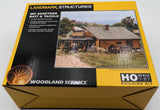 Woodland Scenics PF5194 HO Mo Skeeters Bait & Tackle Building Kit Model