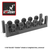 Armory Models AR AW14010 Scale model kit 1/144 Yakovlev Yak-42D Clobber wheels Model
