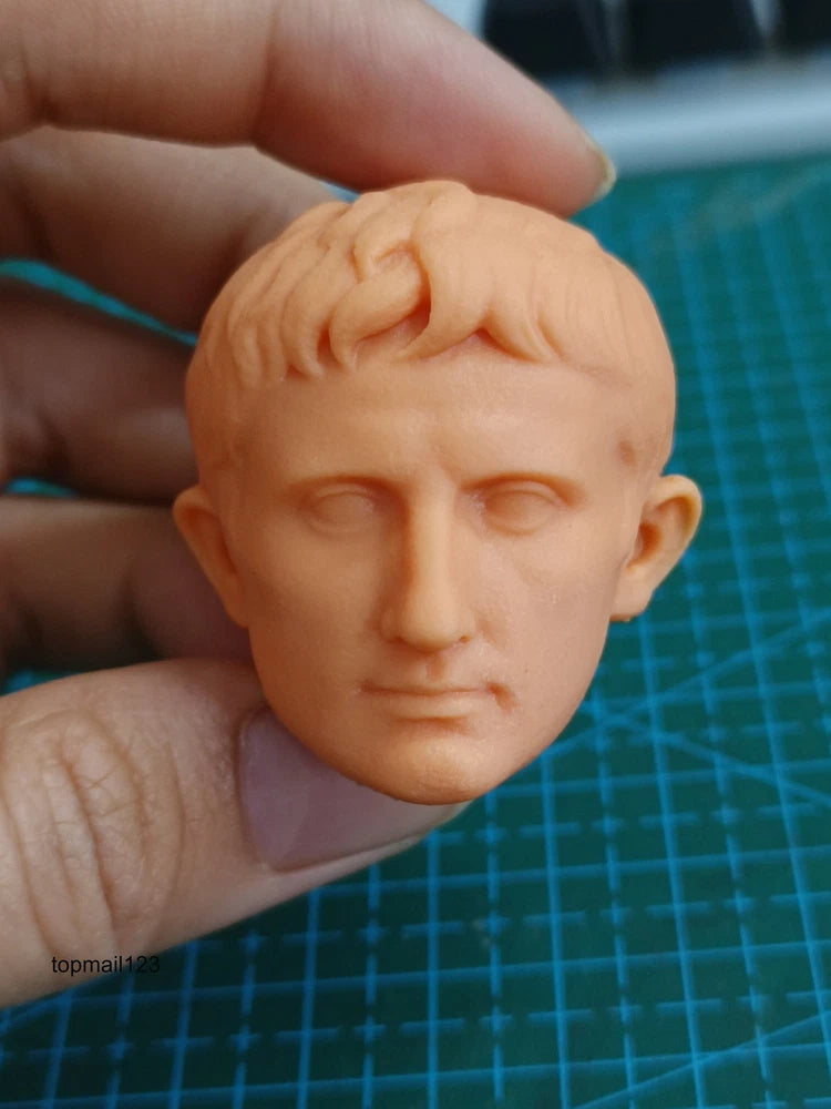1:6 Male Head Sculpt Gaius Octavius Augustus Model For 12" Action Figure Toys Model