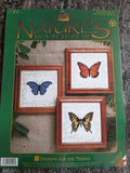 Nature's Window Butterfly 5409 Trio Counted Cross Stitch Kit Model