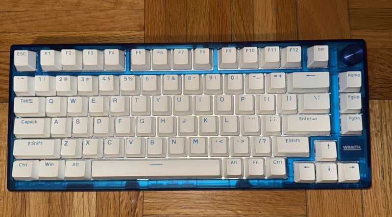 Wraith W75 Analog HE Keyboard - Founder's Edition (Blue) Model