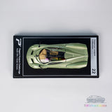 1:64 Pagani Huayra Codalunga Model Car Diecast Toy Vehicle Collection Gift Green Model