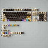 Afternoon Tea Doughnut Keycap 130 Keys Dye-sub PBT for Cherry MX Keyboard Model