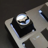 Batman The Dark Knight Searchlight Metal R4 Keycaps for MX Mechanical Keyboard Model