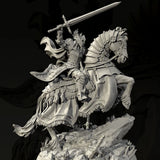 Unassembled 75mm Mythical Legendary Knight resin model kits -7699 Model