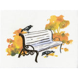 RTO stamped Satin Stitch Kit "Paint by Threads" DT-C004, 20x15 cm, DIY Model