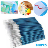 100Pcs Micro Fine Detail Painting Drawing Brush Kit Art Craft Paint Brushes Set Model