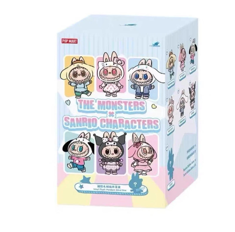POP MART Labubu The Monsters Hello Kitty and Friends Series Blind Box AUTHENTIC Model