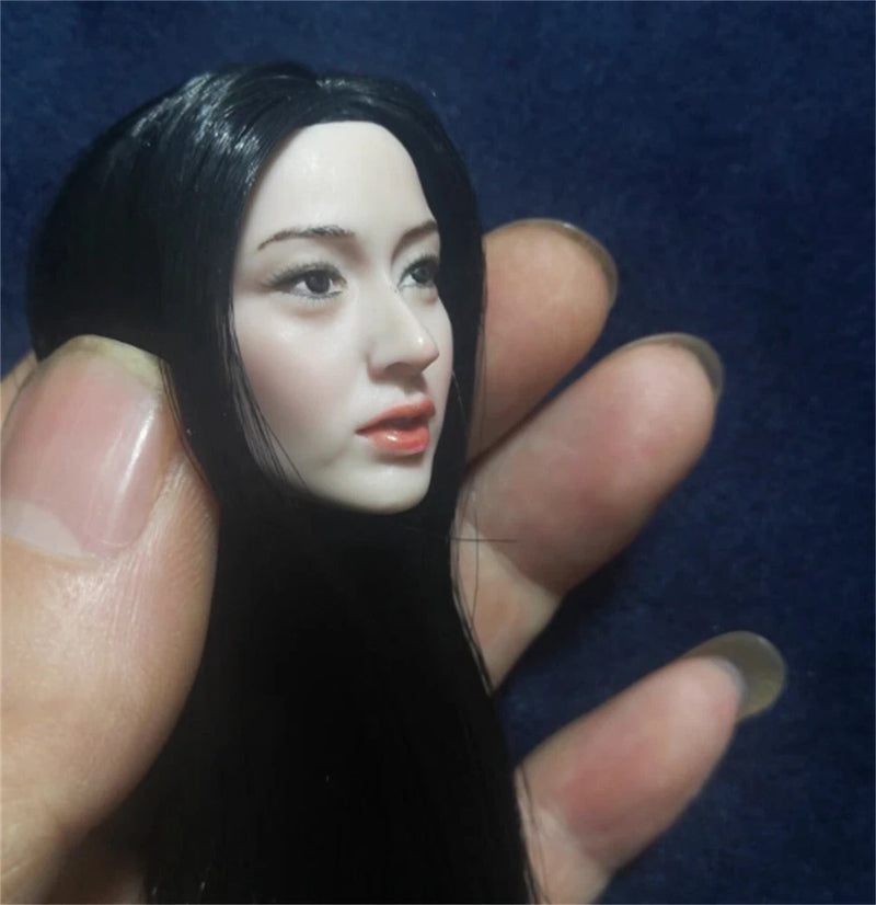 1:6 Scale Model  Plae Female Head Sculpt Expression F 12" PH Tbl  figure Model