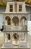 St. Charles French Quarter Dollhouse 1:12 Scale Kit Model