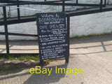 Photo 6x4 An oops on the signage? Does spell check work on a chalk board? c2015 Model