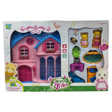 Forest Tribe DIY Dollhouse Playset with Lights, Music, and Figures Model