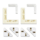 8 PCS Bracket For Photo Backdrop Board Set Large L Small L Triangle Clips Model
