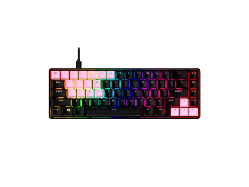 HyperX Rubber Keycaps - Gaming Accessory Kit - Pink (US Layout) Model