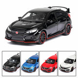 Honda Civic Type R 1:32 Scale Model Car Diecast Toy Vehicle Collection Gift Kids Model