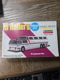 Vintage 1978 Lindberg Hi Rollers Greyhound Bus Kit No. 1029 1:87 Snap Fit Sealed Model