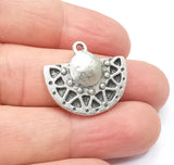 Unique Silver Charms, Antique Silver Plated jewelry accessories Charms
