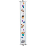 Permin counted cross stitch kit "Measurement with animals", 18x70cm, DIY, 35-173 Model