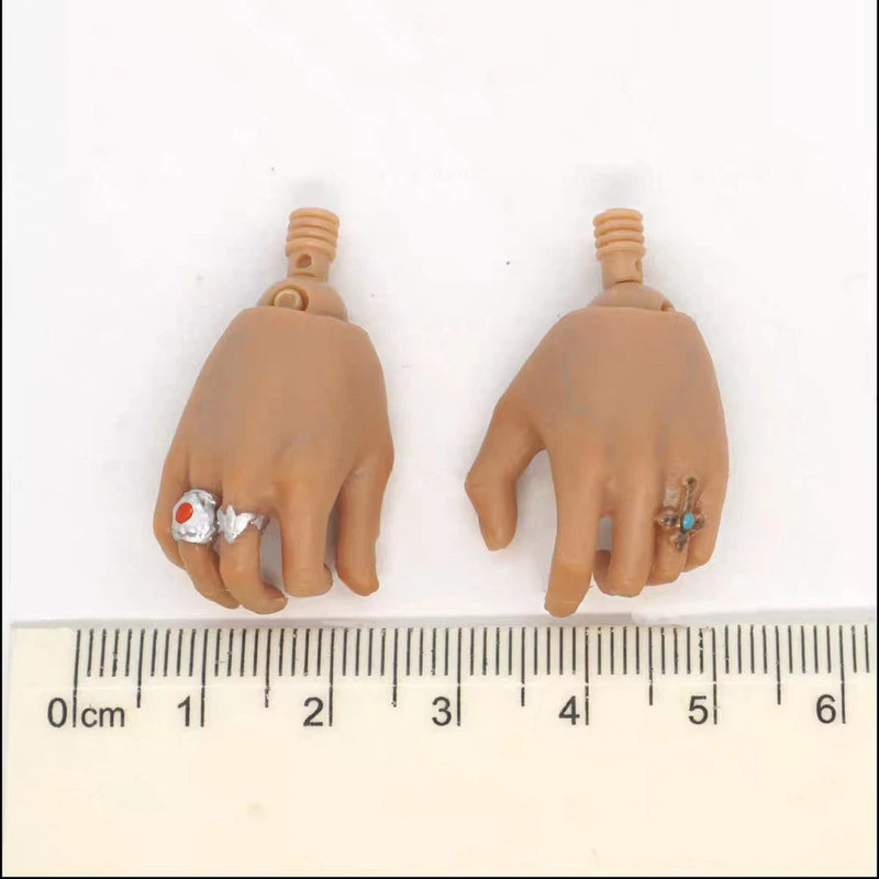 1/6 Scale Male Solider Hands Model for 12" HT Action Figure Prop Scene Model